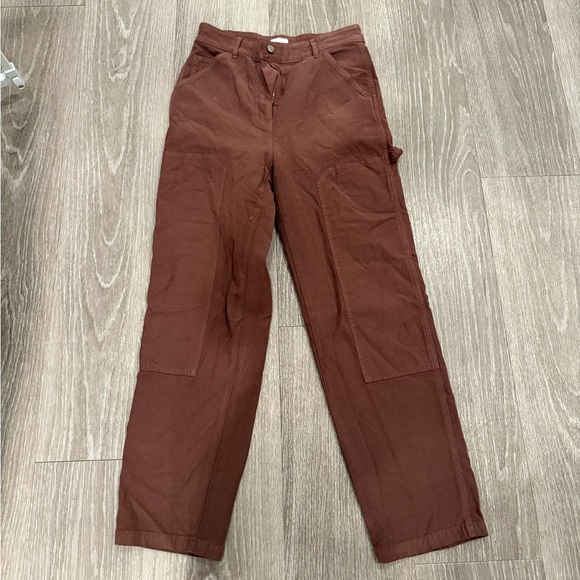 Aritzia Wilfred Free Brown ‘Brennan’ Cargo Pants - Picture 3 of 5